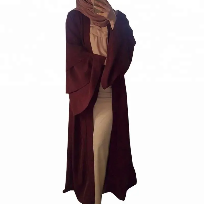 Vestido musculoso feminino, vestido mulher recém-chegado malásia poliéster abaya