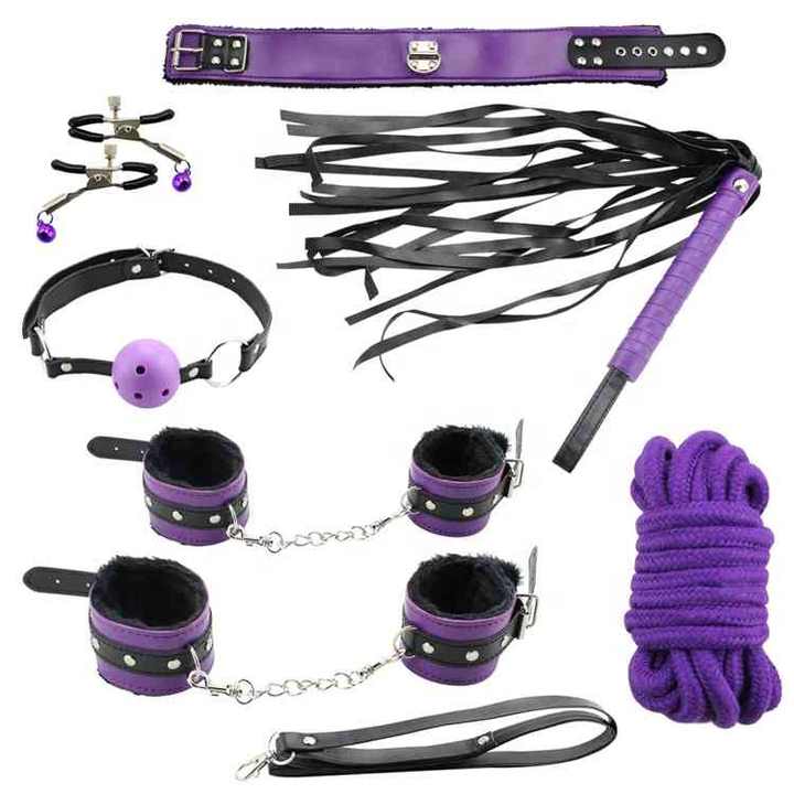 sex role play toys 12 PCS SM Bondage Set Adult Sex Toy Collar Set Couple Flirting Slapping  Paddle Role Play Props : Amazon.com.au: Health, Household & Personal Care main image 0