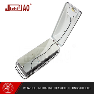 <span class=keywords><strong>Sacoche</strong></span> de selle de <span class=keywords><strong>moto</strong></span> Universal Fit (JZH-527) avec boîte latérale de feux de freinage - Product Image 5