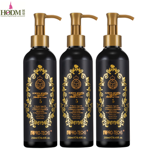 ทรีทเม้นท์เคราตินทองคำระดับมืออาชีพ 100% ปราศจากฟอร์มาลดีไฮด์ ครีมเคราตินบราซิลสำหรับยืดผมและซ่อมแซม - Product Image 3