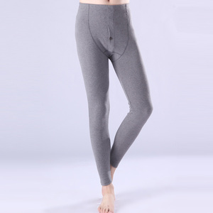 Pantaloni degli uomini di Strato di Base Lunga Serie Termica Johns Johns 100% Cotone Foderato In Pile Biancheria Intima - Product Image 2