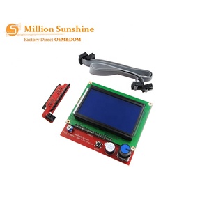 3D kit de impresora Mega 2560 R3 + rampas <span class=keywords><strong>1</strong></span>,4 controlador + 5 pcs DRV8825 paso a paso Motor + LCD 12864 - Product Image 2