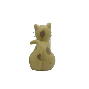 'Un amico loves' gatto in possesso di lettere artistico anima della resina artigianato - Product Image 3