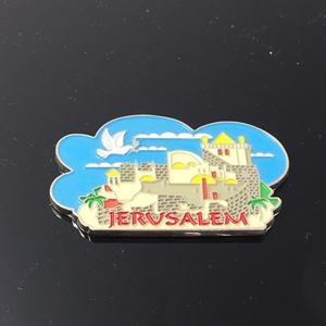 De Rumania, país souvenir metal Singapur imán de nevera - Product Image 2