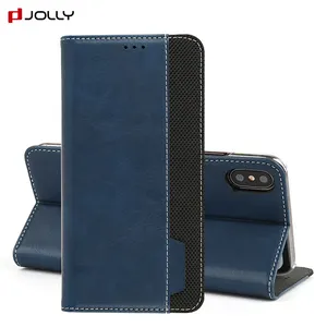 Xu hướng 2019 Từ Tính Ẩn Đóng Cửa Lật Điện Thoại Di Động Trường Hợp Covers Cho Apple iPhone Xs Max