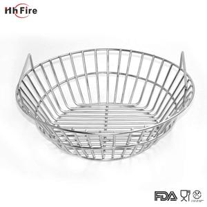 inoxidable de carbón de acero inoxidable <span class=keywords><strong>asador</strong></span> cesta encaja para grandes huevo verde Grill y gran parrilla cúpula - Product Image 2
