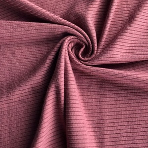 Los proveedores de China venta al por mayor 4*2 costilla lycra rayón spandex tejido de punto para prendas de vestir - Product Image 1
