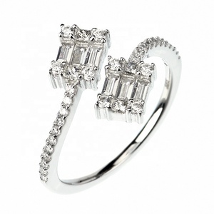 SR01725 Kenturay Forme Carrée En Argent Sterling 925 Bijoux En Argent turc Istanbul <span class=keywords><strong>Grand</strong></span> Bazar Anneaux - Product Image 1