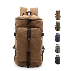 personalizado senderismo Camping <span class=keywords><strong>mochila</strong></span> <span class=keywords><strong>militar</strong></span> de Color sólido hombres deportes viaje bolso de la lona <span class=keywords><strong>mochila</strong></span> - Product Image 5
