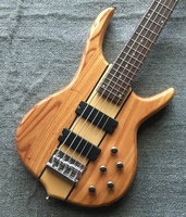Weifang Rebon 5 String Blot-on Electric Bass Guitar