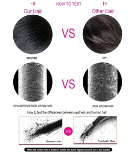 Perruque péruvienne naturelle, cheveux bouclés, <span class=keywords><strong>sans</strong></span> <span class=keywords><strong>colle</strong></span>, pour femmes africaines, Remy, densité 250 - Product Image 3