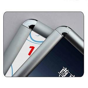 Cadre d'affichage de galerie en alliage d'aluminium et métal, multi-tailles, avec bordure en plastique A1 pour affiches - Product Image 2