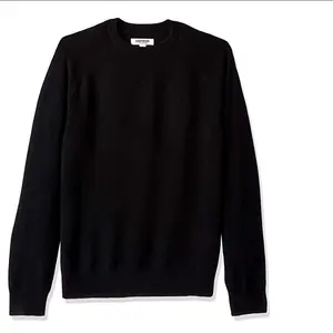 Die fabrik Benutzerdefinierte Koreanische Trend Männer der Baumwolle Runde Kragen Pullover Design