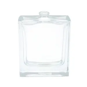 Großhandel 100ml rechteckige Flasche Glasflasche Parfüm 100ml Parfüm flasche Haodexin