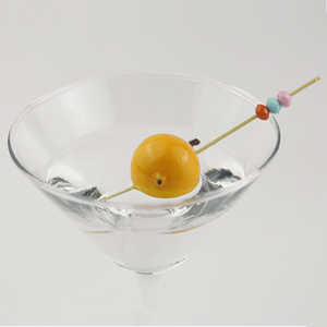 Tùy Chỉnh Đảng Cocktail Tre Bead Picks, Fancy Thực Phẩm Tre Picks Với Màu Sắc Bead - Product Image 4