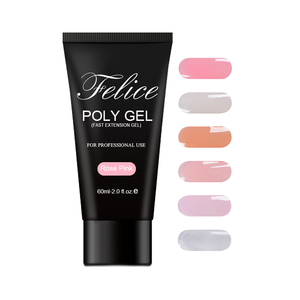 Felice marca marcas rápido extensión de Gel 30 ml rosa claro blanco 3 colores LED UV Builder Gel - Product Image 4
