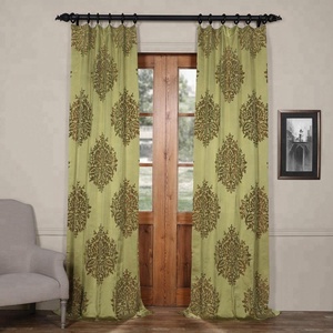 Jacquard prêt à l'emploi occultant rideau fini pour salle de réunion - Product Image 1