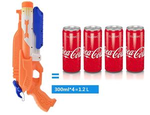 <span class=keywords><strong>Pistolet</strong></span> <span class=keywords><strong>à</strong></span> <span class=keywords><strong>eau</strong></span> en plastique <span class=keywords><strong>à</strong></span> double puissance pour l'extérieur, <span class=keywords><strong>réservoir</strong></span> de 1,2 L, pour enfants et adultes, portée super 10m - Product Image 3