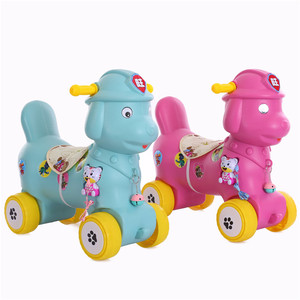 <span class=keywords><strong>3</strong></span> in 1 plastik oyuncak çocuklar için sallanan at Yüksek kaliteli en popüler farklılık renk bebek salıncak araba çocuklar için - Product Image 6