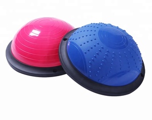 Anti Éclatement Une Stabilité <span class=keywords><strong>De</strong></span> Yoga <span class=keywords><strong>Pilates</strong></span> <span class=keywords><strong>Ballon</strong></span> D'exercice <span class=keywords><strong>Pilates</strong></span> demi-boule, Mini Planche D'équilibre - Product Image 1