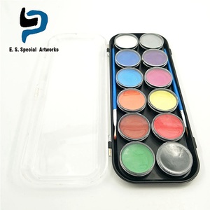 Venta al por mayor fácil quitar 12 Color <span class=keywords><strong>pintura</strong></span> de <span class=keywords><strong>cara</strong></span> de <span class=keywords><strong>Halloween</strong></span> Navidad Ester de la <span class=keywords><strong>cara</strong></span> y el cuerpo de <span class=keywords><strong>pintura</strong></span> - Product Image 2