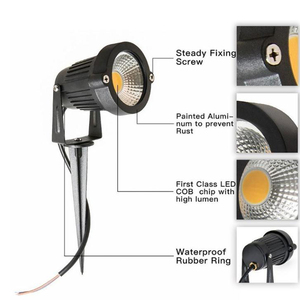 Vendita calda Multicolore Lampada Da Giardino Led Lampadina 4 W/5 W Illuminazione di Paesaggio Impermeabile IP65 Inondazione Esterna Del Prato Inglese luce - Product Image 5