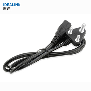 Hecho en China económico 16A 250 V cable eléctrico 3 pin Sur África cable <span class=keywords><strong>de</strong></span> alimentación para computadora - Product Image 3