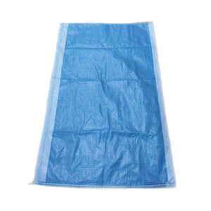 Sacs tissés en PP bleus de 50 kg et 100 kg en gros pour l'exportation vers le <span class=keywords><strong>Maroc</strong></span> pour l'emballage de mil, céréales, engrais, ciment, blé, riz - Product Image 1