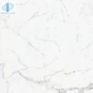 Fornecedor Foshan Azulejos Brancos Brilhantes 600X600mm Azulejos de piso de cerâmica polida para venda