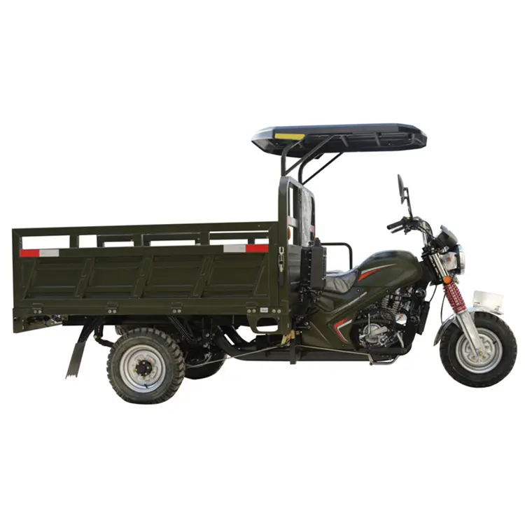 Giá Rẻ Ba Wheeler Zongshen Động Cơ 200CC Van Cargo Xe Ba Bánh Có Động Cơ Cho Người Lớn