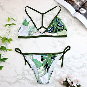 El más nuevo de <span class=keywords><strong>extreme</strong></span> <span class=keywords><strong>micro</strong></span> mini <span class=keywords><strong>Tanga</strong></span> bikini traje de baño mujeres estampado tropical string playa bikini chica sexy - Product Image 2