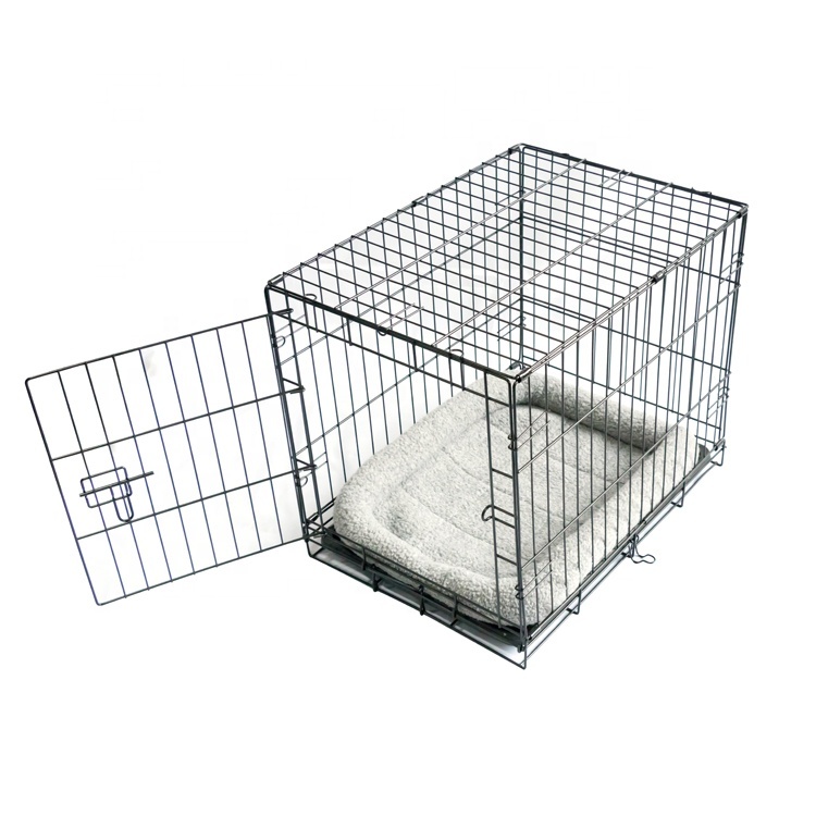 42 "Offre Spéciale D'acier Inoxydable de Sommeil de Luxe Grand Chien Cages à Poules Avec Plateau