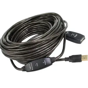 小型b 3.1 5m kabel 15m升压集成电路长度3芯片20m引线10m 2中继器有源2.0 c线端口3.0 usb延长线