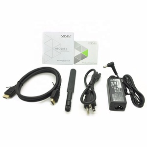 Streaming Media Player (<span class=keywords><strong>Noir</strong></span>) MINIX <span class=keywords><strong>NEO</strong></span> Z83-4 GAGNER 10 4g/32g Matel cas Z8350 4 gb/32 gb Android tv boîte - Product Image 5