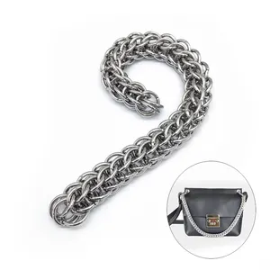 Circle chain high-end leather bag chain handle chain for bag