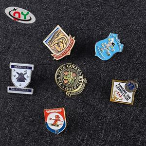 2018 custom Factory 3 <span class=keywords><strong>m</strong></span> in metallo perni del risvolto badge con il prezzo di fabbrica - Product Image 5