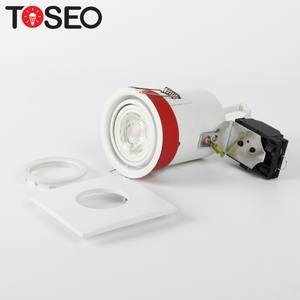 <span class=keywords><strong>Luminaire</strong></span> réglable encastré downlight titulaire cut out 75mm 7.5mm feu preuve led cob lampes titulaire - Product Image 5