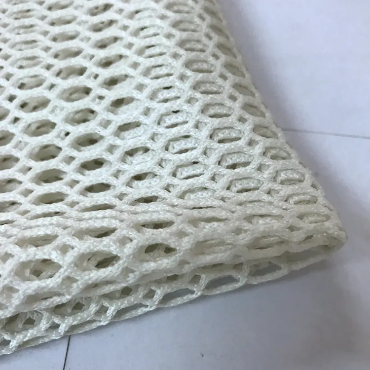 Chine coffre-fort séchage rapide 100 polyester 3d entretoise maille tissu pour sac à linge