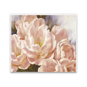 Arte hecho a mano para decoración de sala de estar, <span class=keywords><strong>realismo</strong></span>, pintura al óleo de flores, 100% - Product Image 3