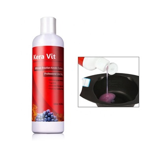 Crema relajante de queratina para el cabello, tratamiento complejo alisador del cabello negro - Product Image 2