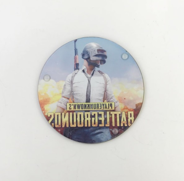 Personalised Full Colour Glass Round Coasters