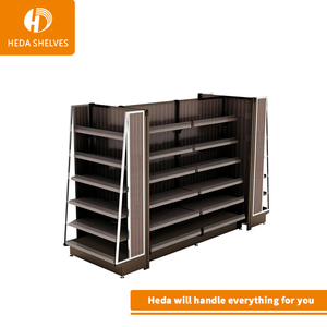 Diferentes <span class=keywords><strong>Colores</strong></span> estante góndola del supermercado del metal en china - Product Image 2