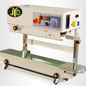 small ice candy sealer/continuous band plastic sealer machine for plastic bag