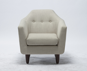 Tela habitación sofá pierna de madera sofá muebles de 2 asientos de ocio sofá - Product Image 3