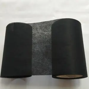 30gsm Activated carbon nonwoven fiber filter cloth fabric material roll