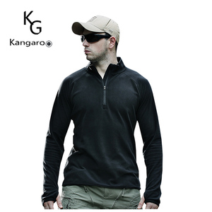 Y el calor de <span class=keywords><strong>los</strong></span> hombres poliéster camisetas de manga larga chaqueta de lana con cobertura completa Collar - Product Image 1