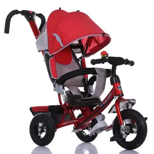 Màu sắc tươi sáng bé đẩy trikes cho trẻ mới biết đi với bé ghế ba bánh/tuyệt vời bé xếp trike cho bán