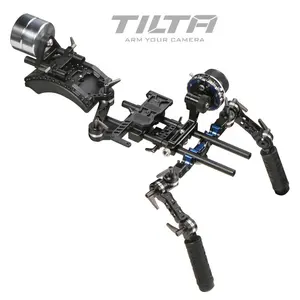 Tilta DSLR Shoulder Rig TT-03-TL mit Follow Focus, Gegengewichten und verstellbarem Schulter polster für DSLR-Kameras