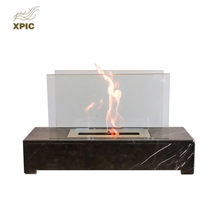 Cina All'aperto Doppia Decorazione di Pietra Artificiale Moderno Bianco Francese Stufa <span class=keywords><strong>E</strong></span> Camino Mantello Surround Gas Indoor - Product Image 1