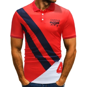 <span class=keywords><strong>Nuevo</strong></span> color sólido casuales de los hombres camisetas de gran tamaño de logotipo personalizado camisa de <span class=keywords><strong>polo</strong></span> - Product Image 2